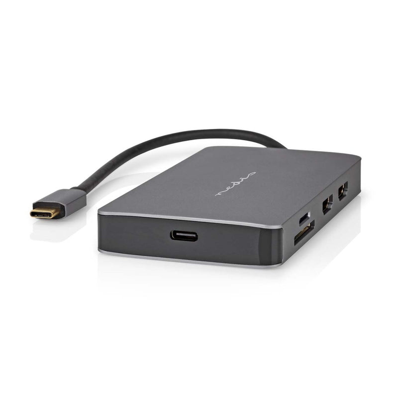 Nedis CCBW64250AT02 Usb Multi-port Adapter Usb 3.2 Gen 1 Usb-c&trade; Male Micro Sd / Rj45 Female /
