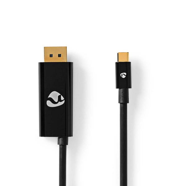 Nedis CCGP64355BK20 Usb-c&trade; Adapter Usb 3.2 Gen 1 Usb-c&trade; Male Displayport Male / Usb-c&t