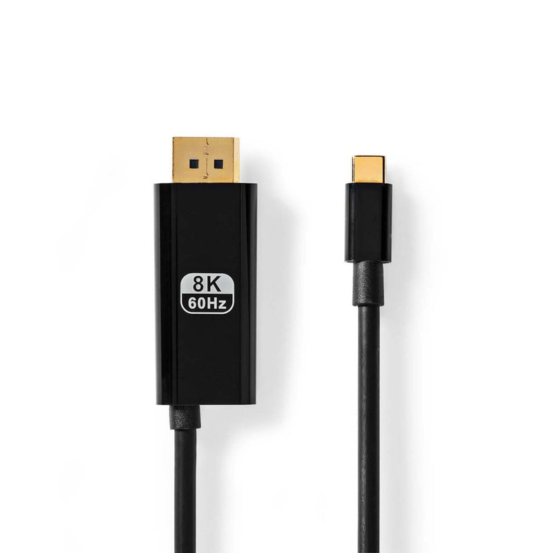 Nedis CCGP64355BK20 Usb-c&trade; Adapter Usb 3.2 Gen 1 Usb-c&trade; Male Displayport Male / Usb-c&t