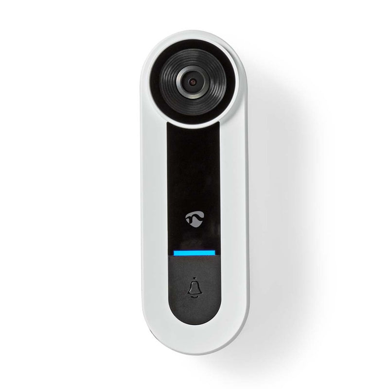 Nedis WIFICDP40CWT Smartlife Videodeurbel Wi-fi Netvoeding 1536x1536 Cloud Opslag (optioneel) / Mic