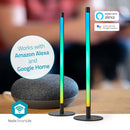 Nedis WIFILD10RGBW Smartlife Sfeerverlichting Wi-fi Tube 600 Lm Rgbic / Warm Tot Koel Wit 2700 - 65