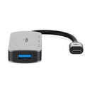 Nedis CCGB64220GY01 Usb-hub 1x Usb-c&trade; 4x Usb A Female 4-poorts Poort(en) Usb 3.2 Gen 1 Usb Ge