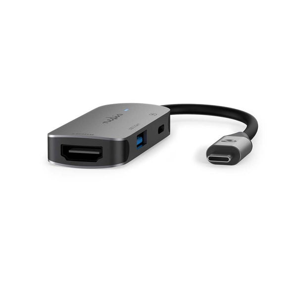 Nedis CCGB64230GY01 Usb Multi-port Adapter Usb 3.2 Gen 1 Usb-c&trade; Male Hdmi&trade; Output / Usb