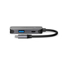 Nedis CCGB64230GY01 Usb Multi-port Adapter Usb 3.2 Gen 1 Usb-c&trade; Male Hdmi&trade; Output / Usb