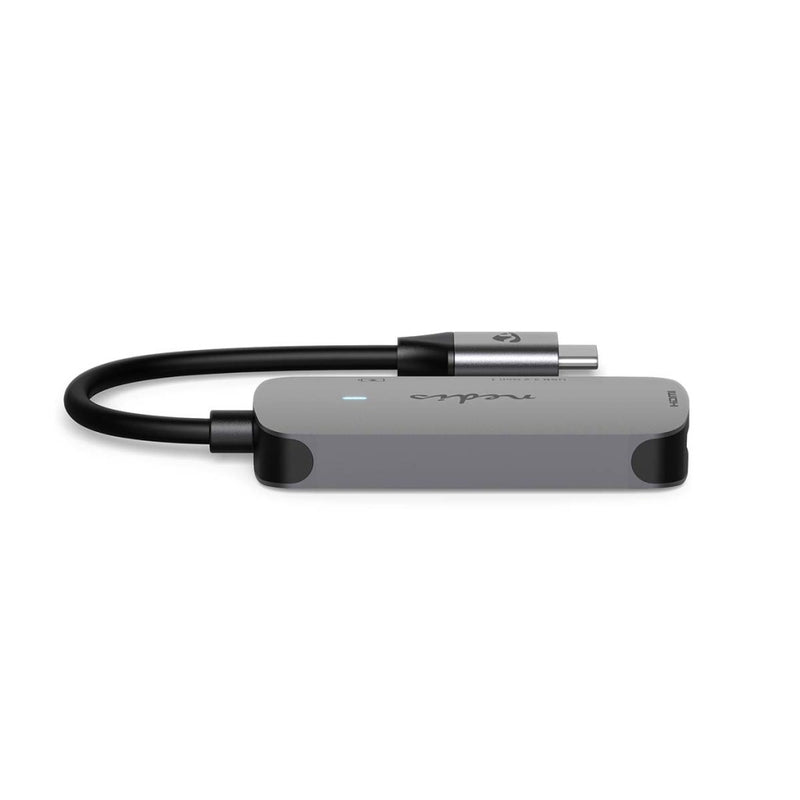 Nedis CCGB64230GY01 Usb Multi-port Adapter Usb 3.2 Gen 1 Usb-c&trade; Male Hdmi&trade; Output / Usb