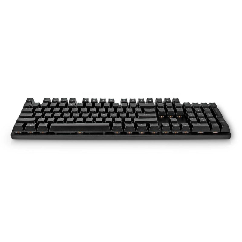 Nedis GKBDM110BKUS Bedraad Gaming Toetsenbord Usb Type-a Mechanische Toetsen Led Qwerty Us Internat