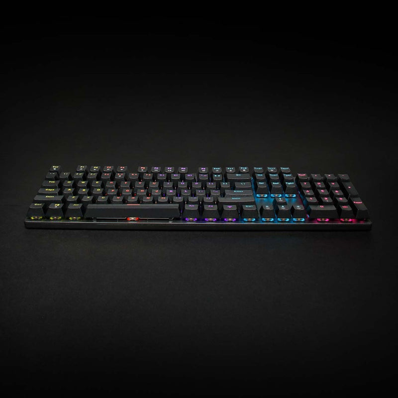 Nedis GKBDM110BKUS Bedraad Gaming Toetsenbord Usb Type-a Mechanische Toetsen Led Qwerty Us Internat