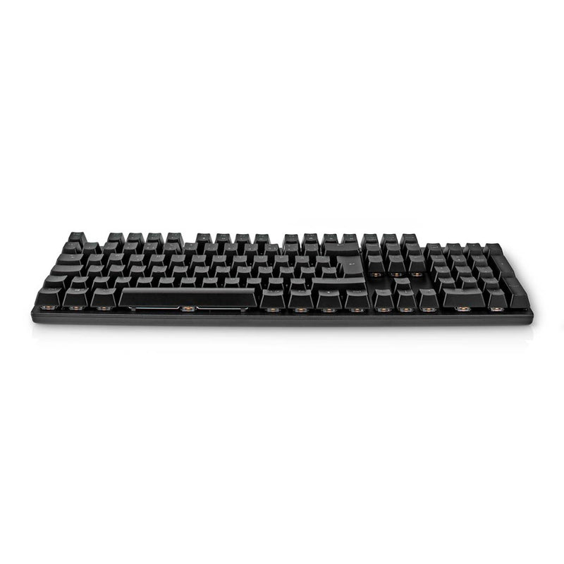 Nedis GKBDM110BKND Bedraad Gaming Toetsenbord Usb Type-a Mechanische Toetsen Led Qwerty Scandinavis