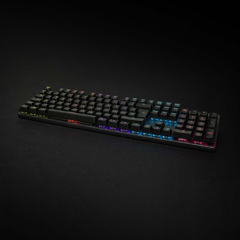 Nedis GKBDM110BKND Bedraad Gaming Toetsenbord Usb Type-a Mechanische Toetsen Led Qwerty Scandinavis
