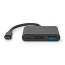 Nedis CCGB64770BK01 Usb Multi-port Adapter Usb 3.2 Gen 1 Usb-c&trade; Male Hdmi&trade; Output / Usb