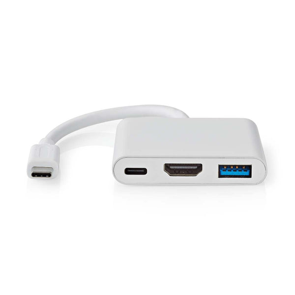 Nedis CCGB64770WT01 Usb Multi-port Adapter Usb 3.2 Gen 1 Usb-c&trade; Male Hdmi&trade; Output / Usb