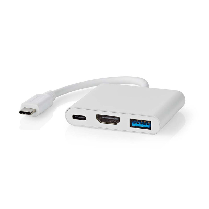 Nedis CCGB64770WT01 Usb Multi-port Adapter Usb 3.2 Gen 1 Usb-c&trade; Male Hdmi&trade; Output / Usb