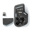 Nedis MSWS510BK Muis Draadloos 800 / 1200 / 1600 Dpi Instelbare Dpi Aantal Knoppen: 6 Rechtshandig