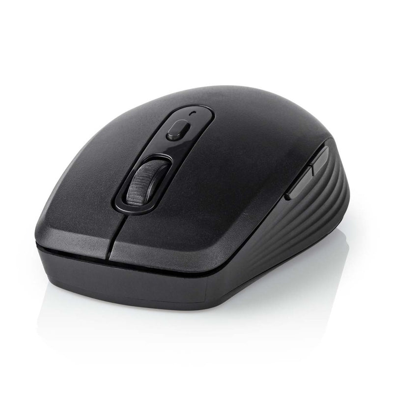 Nedis MSWS110BK Muis Draadloos 800 / 1200 / 1600 Dpi Instelbare Dpi Aantal Knoppen: 6 Rechtshandig