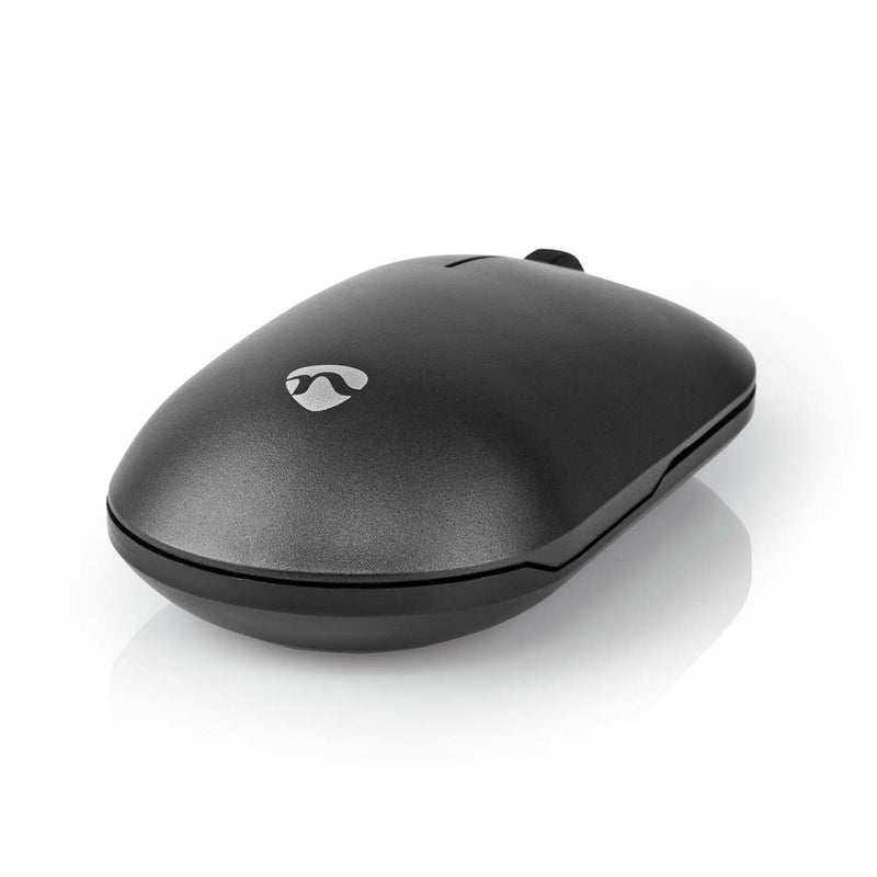 Nedis MSWS410BK Muis Draadloos 1200 Dpi Aantal Knoppen: 3 Tweehandig