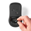 Nedis MSWS105BK Muis Draadloos 800 / 1200 / 1600 Dpi Instelbare Dpi Aantal Knoppen: 4 Tweehandig
