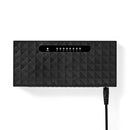 Nedis NSWH8P110BK Netwerk-switch Bekabelde Snelheid: Gigabit Aantal Ethernetpoorten: 8