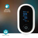 Nedis BTHOX10WT Smartlife Pulse Oximeter Bluetooth&reg; Oled-scherm Anti-bewegingsinterferentie / A