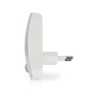 Nedis LNLW10WT Nachtlampje Met Stekker Bewegingssensor 0.55 W 11 Lm Warm Wit