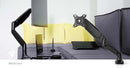 Nedis MMSISGS110BK Monitorbeugel Voor Bureaus Gasveer 1 Scherm(en) 15 - 32 &quot; 75x75 / 100x100 D