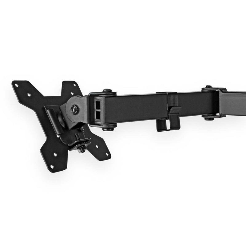Nedis MMDOS110BK Monitorbeugel Voor Bureaus 2 Scherm(en) 15 - 32 &quot; 75x75 / 100x100 Draai- En K