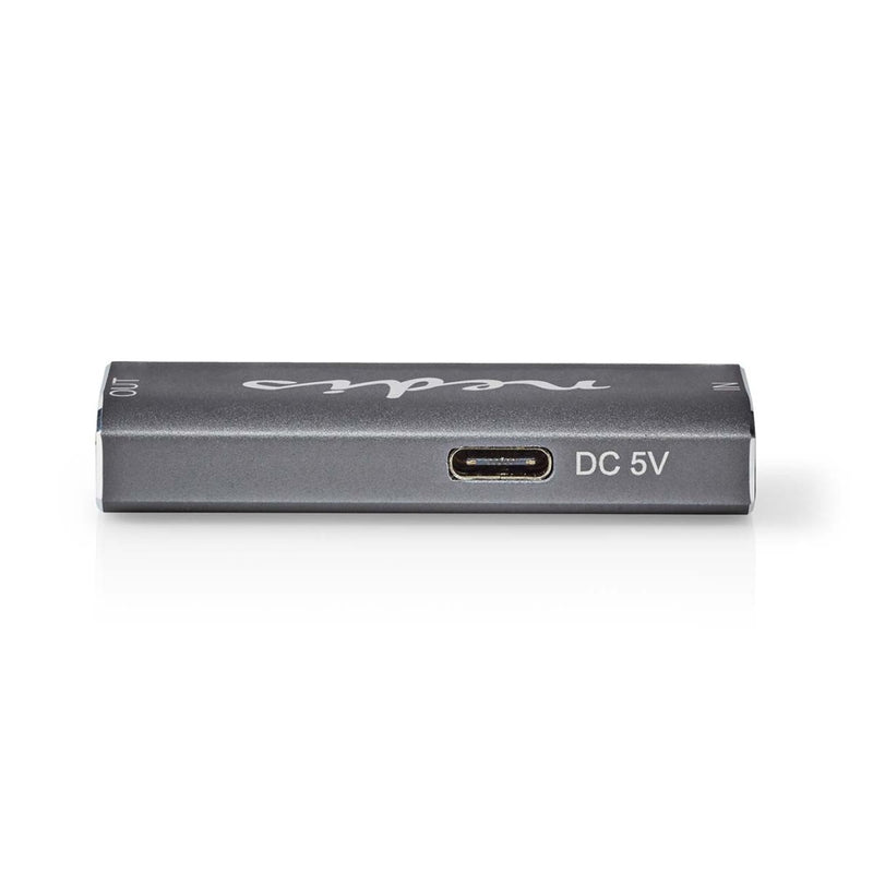 Nedis CVBW34930AT Hdmi&trade;-repeater 25 M 8k@60hz 0 Gbps Aluminium Antraciet