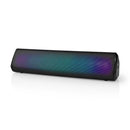 Nedis SPBT2006BK Bluetooth&reg;-speaker Maximale Batterijduur: 6 Uur Tafelmodel 18 W Stereo Ingebou