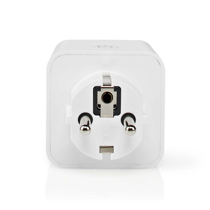 Nedis WIFIP121FWT3 Smartlife Smart Stekker Wi-fi Energiemeter 3680 W Type F (cee 7/7) 0 - 55 &deg;c