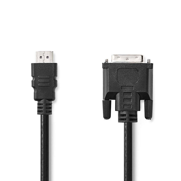 Nedis CCGL34800BK20 Hdmi&trade; Kabel Hdmi&trade; Connector Dvi-d 24+1-pins Male 1080p Vernikkeld 2