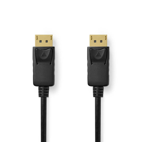 Nedis CCGL37014BK20 Displayport-kabel Displayport Male Displayport Male 8k@60hz Vernikkeld 2.00 M R