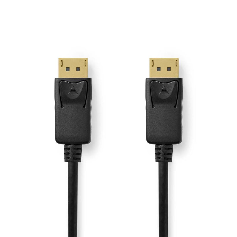 Nedis CCGL37014BK20 Displayport-kabel Displayport Male Displayport Male 8k@60hz Vernikkeld 2.00 M R
