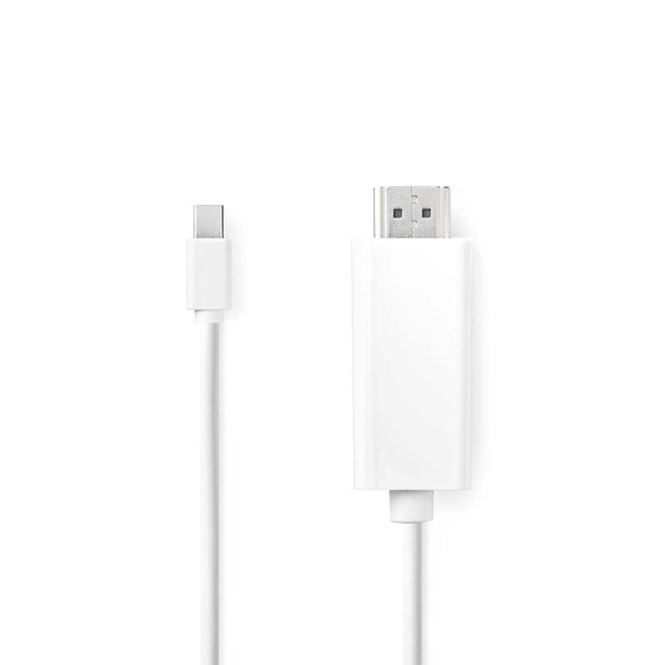 Nedis CCGL37600WT20 Mini Displayport-kabel Displayport 1.2 Mini-displayport Male Hdmi&trade; Connec