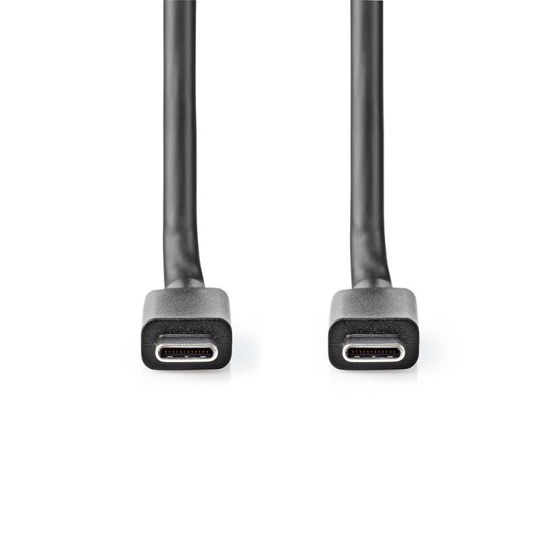 Nedis CCGL64020BK20 Usb-kabel Usb 3.2 Gen 2x2 Usb-c&trade; Male Usb-c&trade; Male 100 W 4k@60hz 20