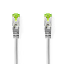 Nedis CCGL85420GY05 Cat7-kabel S/ftp Rj45 Male Rj45 Male 0.50 M Snagless Rond Lszh Grijs Label