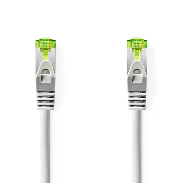 Nedis CCGL85420GY05 Cat7-kabel S/ftp Rj45 Male Rj45 Male 0.50 M Snagless Rond Lszh Grijs Label