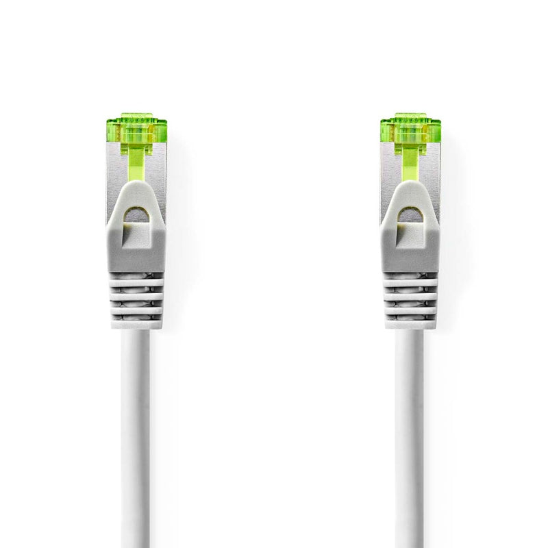 Nedis CCGL85420GY05 Cat7-kabel S/ftp Rj45 Male Rj45 Male 0.50 M Snagless Rond Lszh Grijs Label