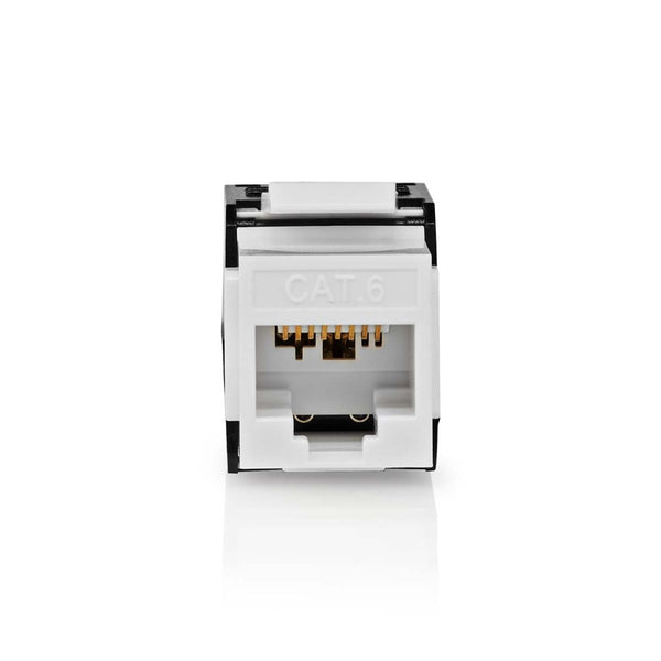 Nedis CCGB89700BK Keystone Cat6 Rj45 Female U/utp Abs Doos