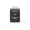 Nedis CCGB89700BK Keystone Cat6 Rj45 Female U/utp Abs Doos