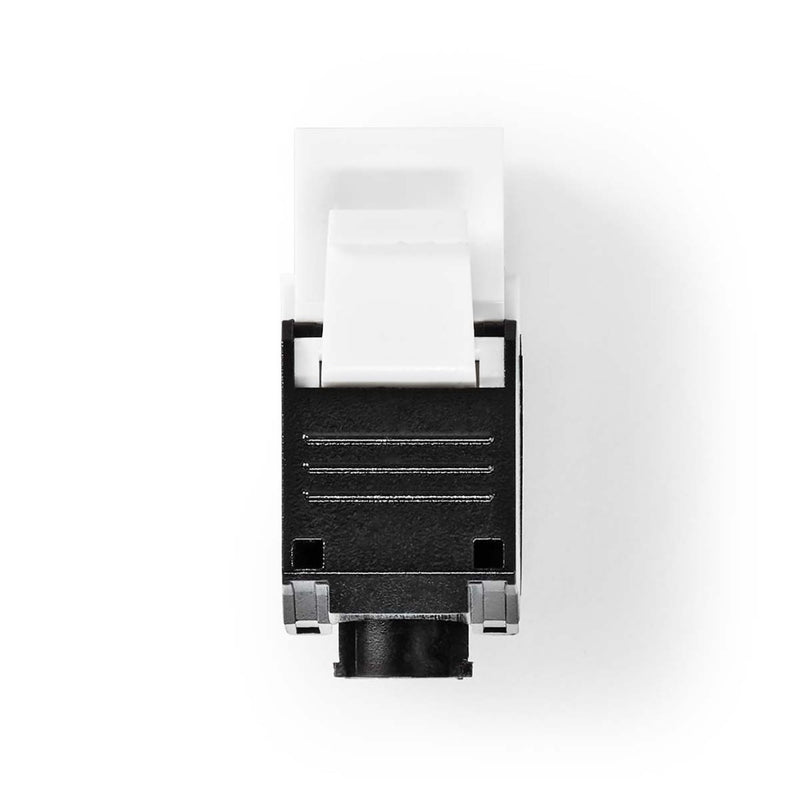 Nedis CCGB89700BK Keystone Cat6 Rj45 Female U/utp Abs Doos