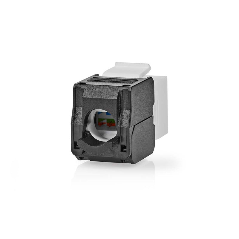 Nedis CCGB89700BK Keystone Cat6 Rj45 Female U/utp Abs Doos