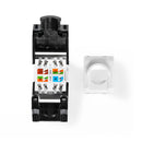 Nedis CCGB89700BK Keystone Cat6 Rj45 Female U/utp Abs Doos