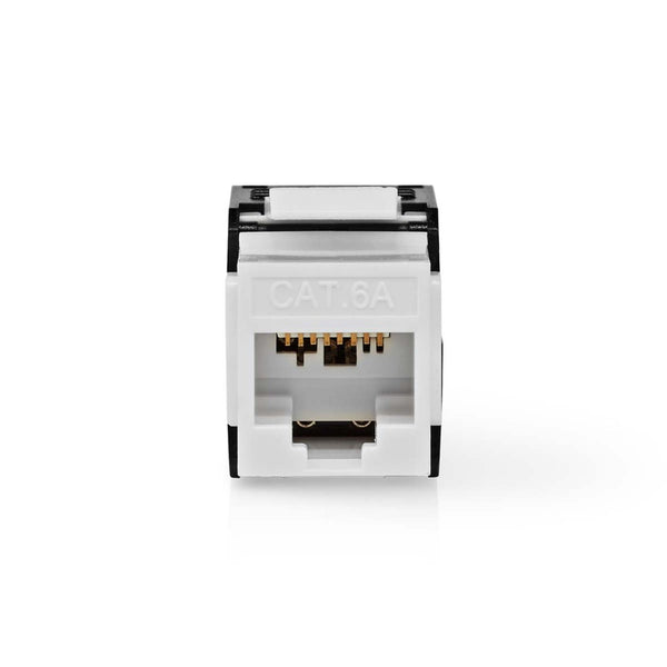 Nedis CCGB89710BK Keystone Cat6a Rj45 Female U/utp Abs Doos