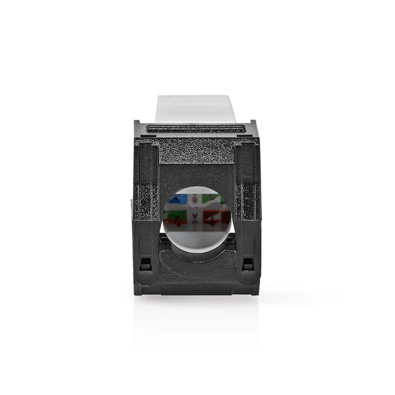 Nedis CCGB89710BK Keystone Cat6a Rj45 Female U/utp Abs Doos