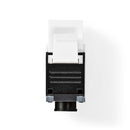 Nedis CCGB89710BK Keystone Cat6a Rj45 Female U/utp Abs Doos