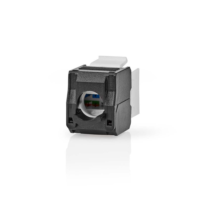 Nedis CCGB89710BK Keystone Cat6a Rj45 Female U/utp Abs Doos