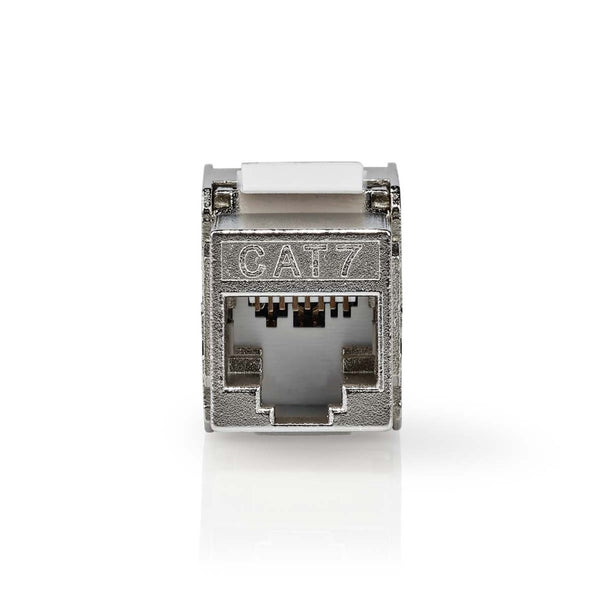 Nedis CCGB89740ME Keystone Cat7 Rj45 Female S/ftp Metaal Doos