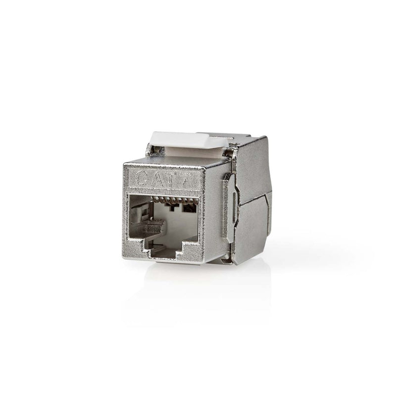 Nedis CCGB89740ME Keystone Cat7 Rj45 Female S/ftp Metaal Doos
