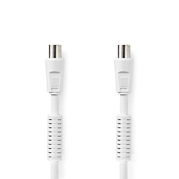 Nedis CSGL40020WT15 Coaxkabel Iec (coax) Male Iec (coax) Female Vernikkeld 120 Db 75 Ohm Viervoudig