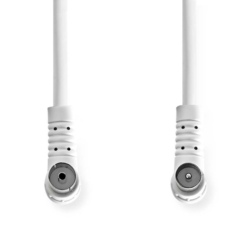 Nedis CSGL40120WT15 Coaxkabel Iec (coax) Male Iec (coax) Female Vernikkeld 120 Db 75 Ohm Viervoudig