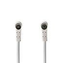 Nedis CSGL40120WT30 Coaxkabel Iec (coax) Male Iec (coax) Female Vernikkeld 120 Db 75 Ohm Viervoudig